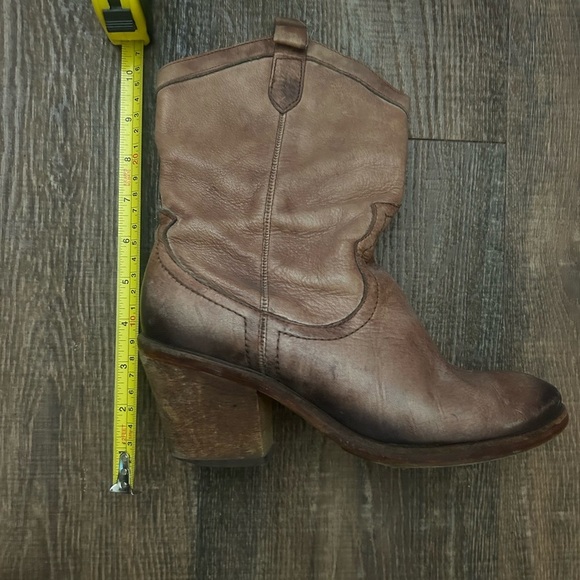 Sam Edelman Size 8M slight slouch cowboy boots in good used condition - Picture 9 of 12